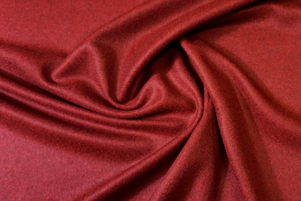 Kaschmir - ziegelrot meliert