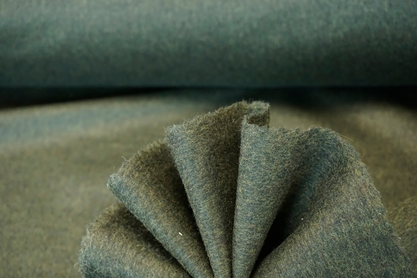 Double Face - waldgrün