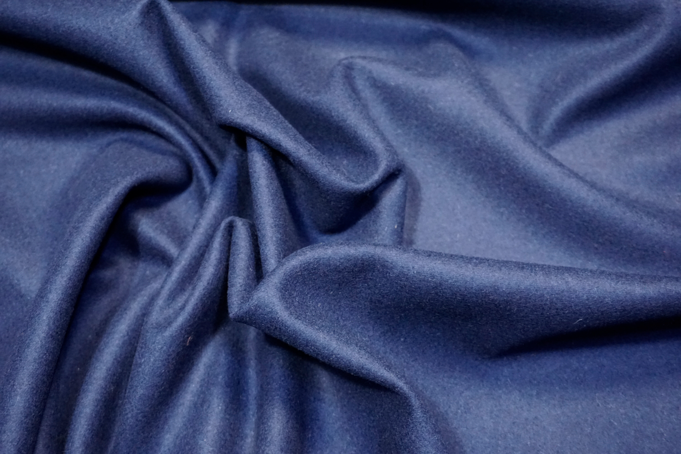 Schurwolle - Jacquard, dunkelblau