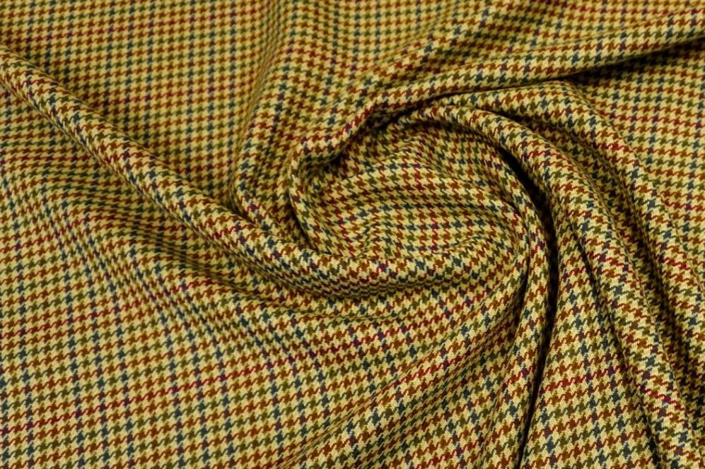 Schurwolle - Hahnentritt