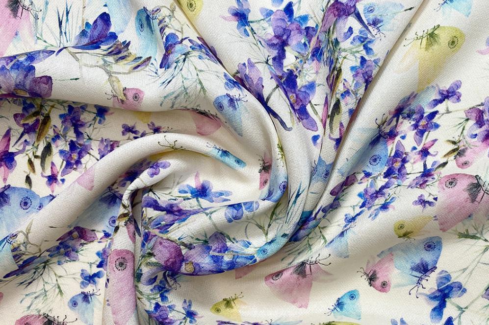 Seidenmischung - Schmetterlinge