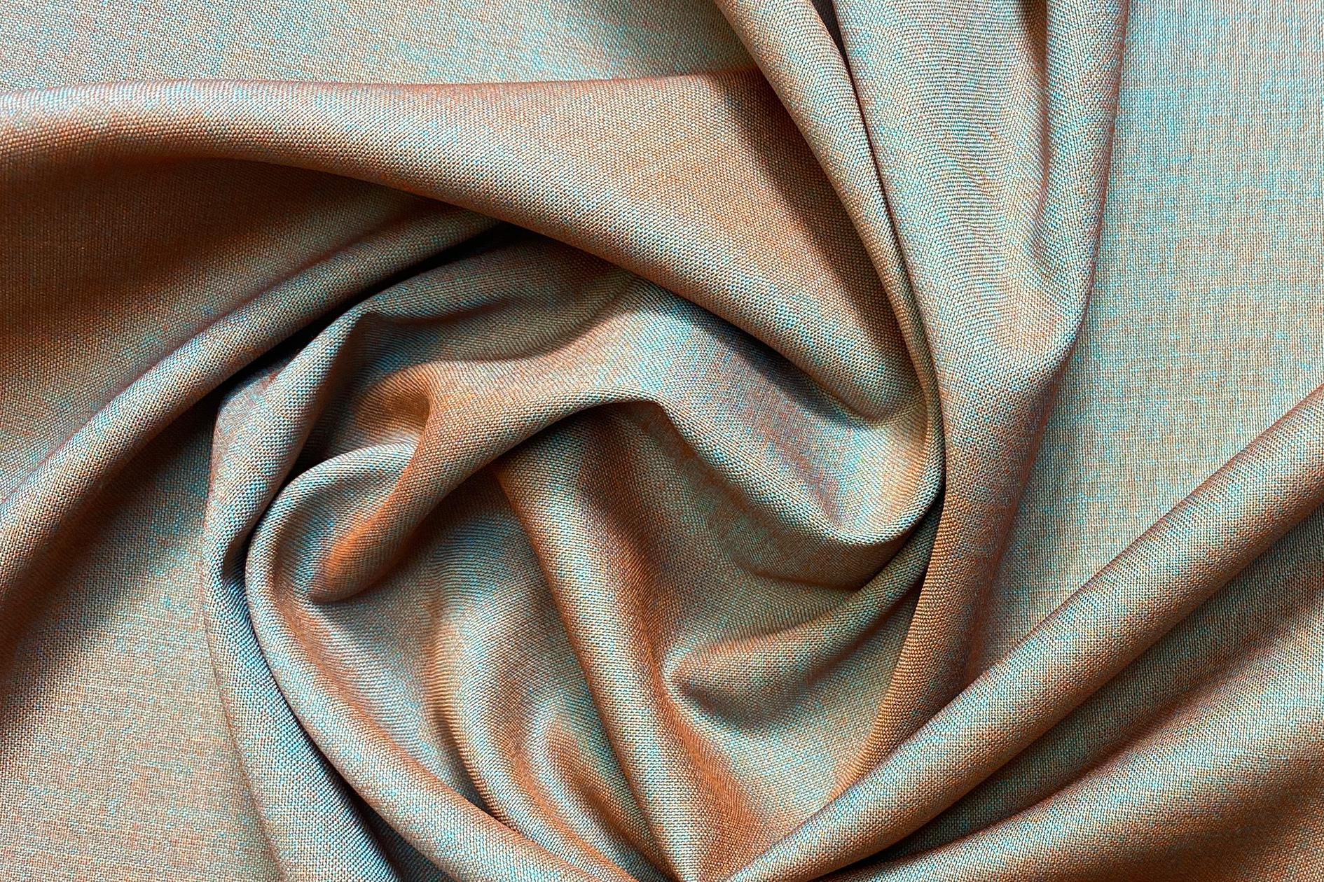 Changierende Schurwolle