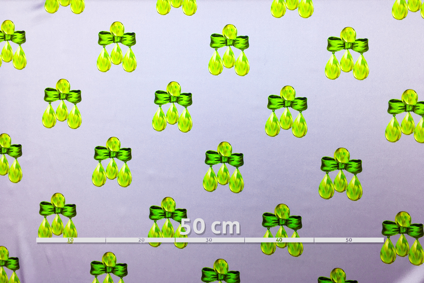 Seidenstretch - Schleifenbroschen
