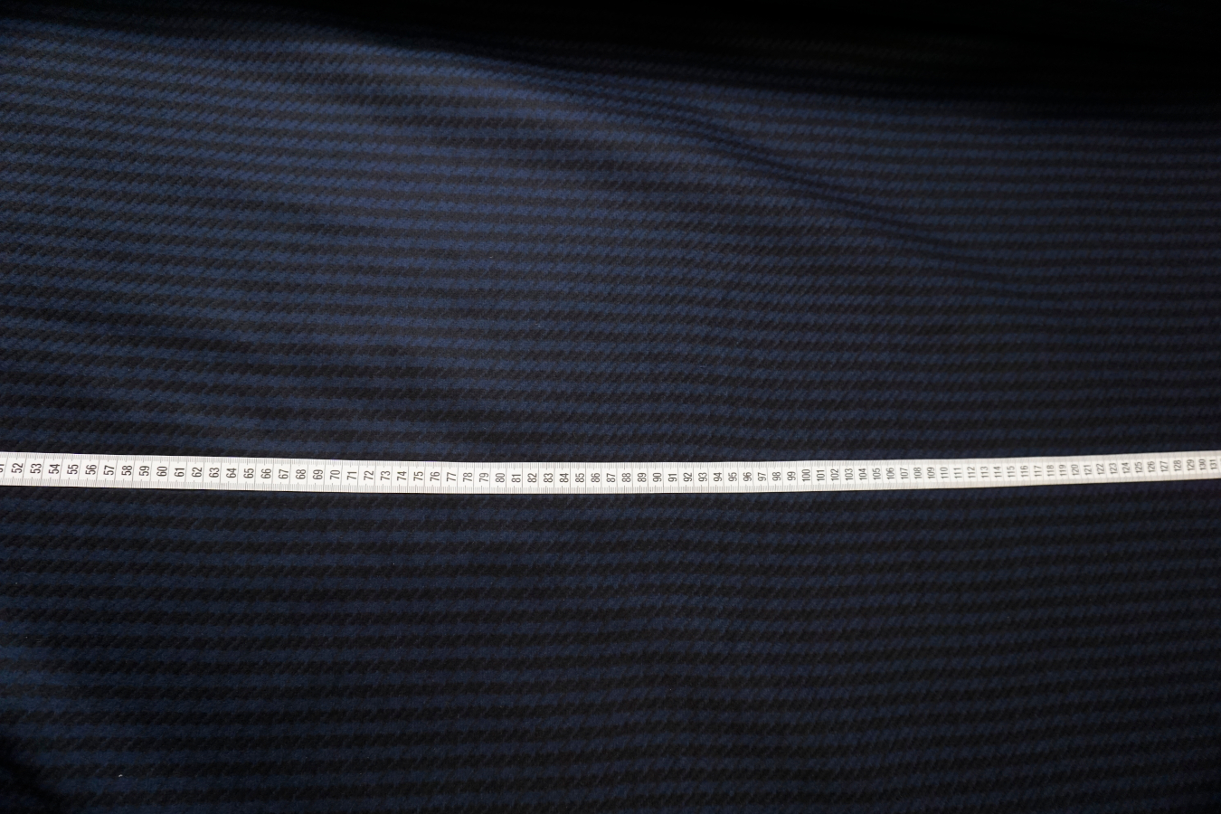 Mantelware blau mit schwarz