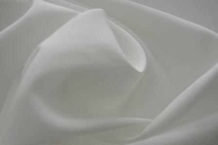 Seide in Stretchqualität - ecru
