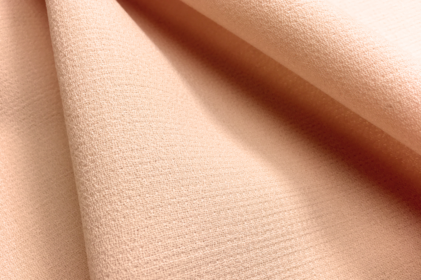 Doppelcrêpe - apricot