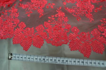 Gimpenspitze - erdbeerpink