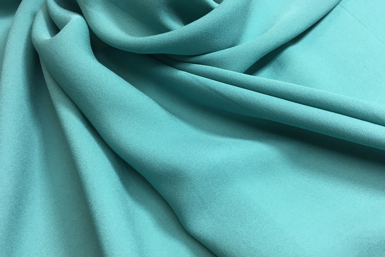 Seidencrêpe - türkis