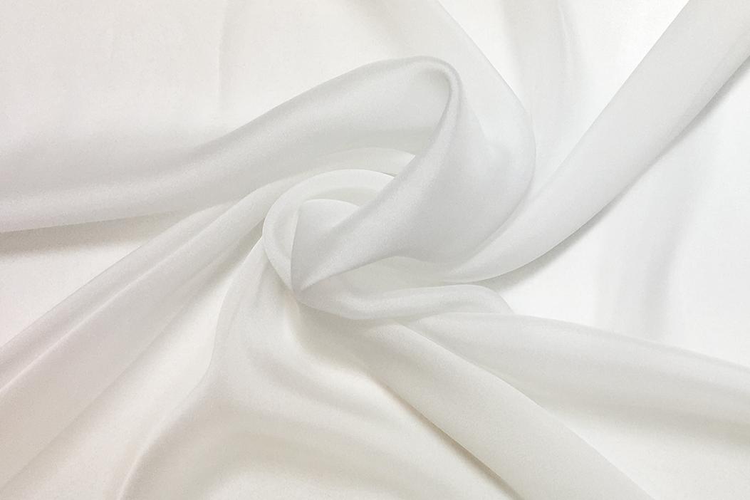 Seidenchiffon - ecru