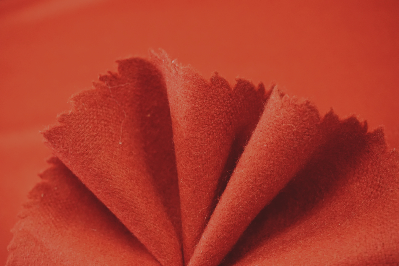 Kaschmir - tomatenrot