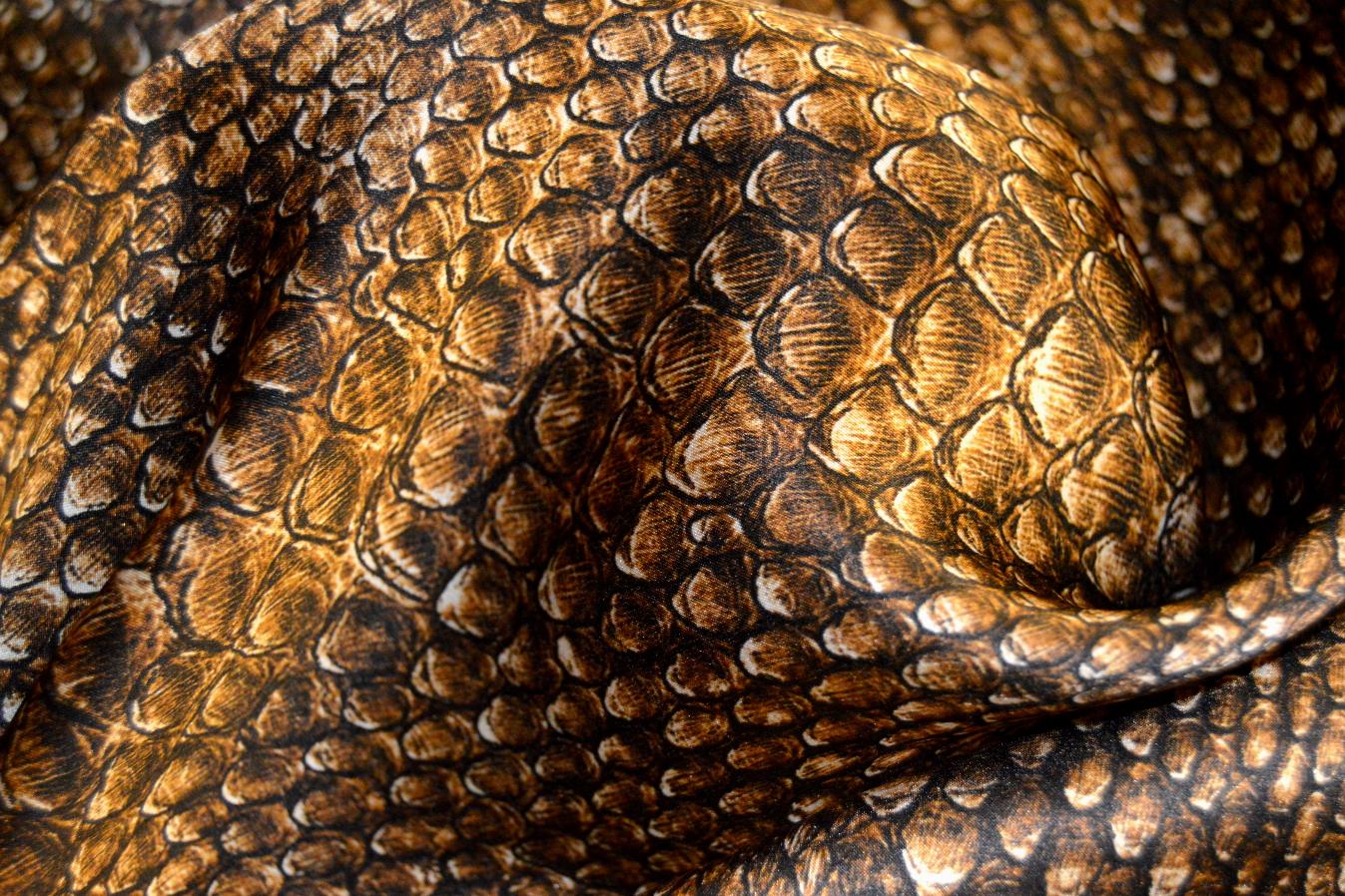 Satin - Reptildruck