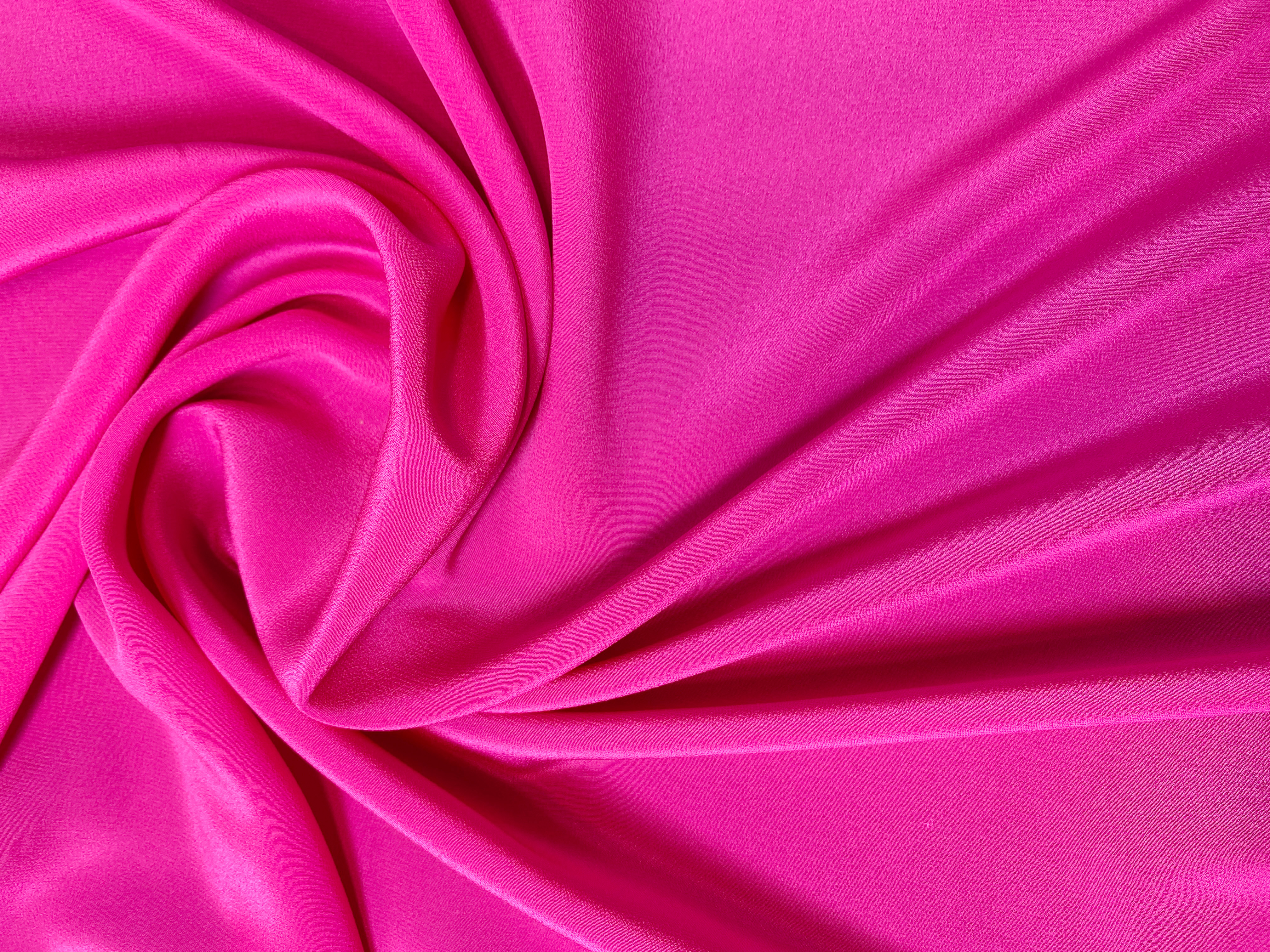 feiner Seiden-Crepe pink