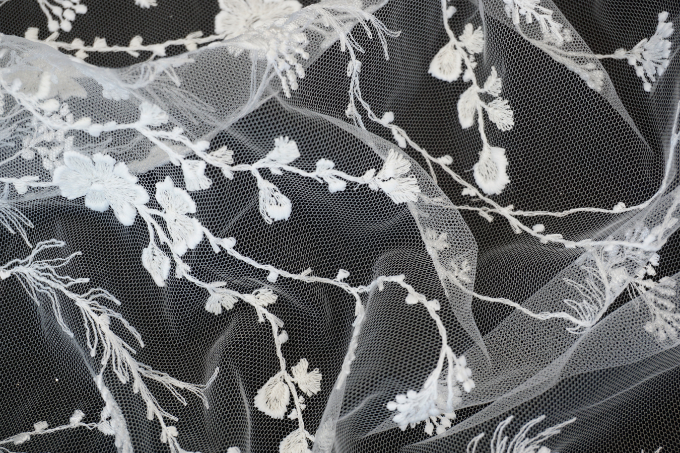 Französische Spitze - Wiesenblumen