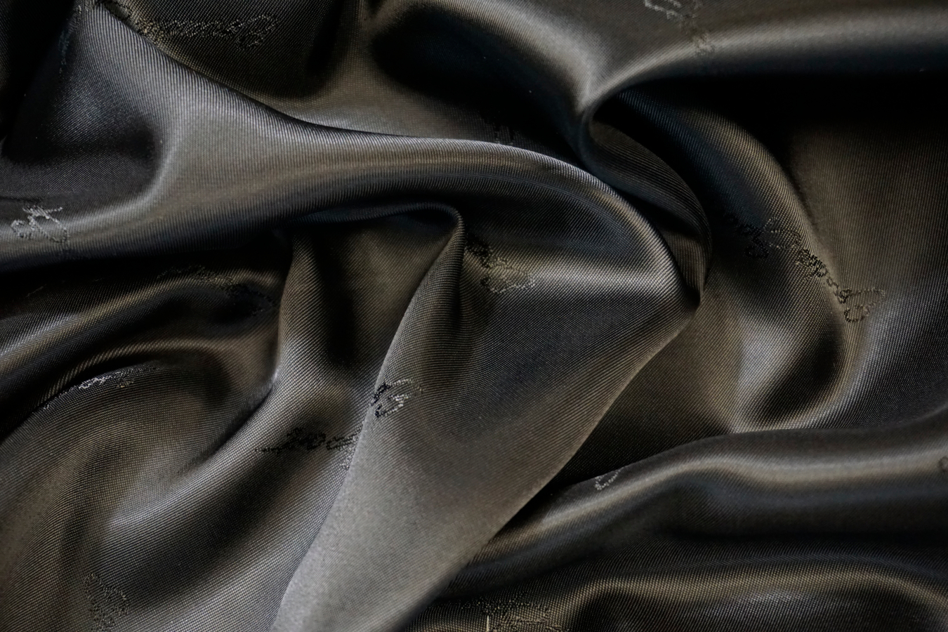 Futterjacquard - schwarz