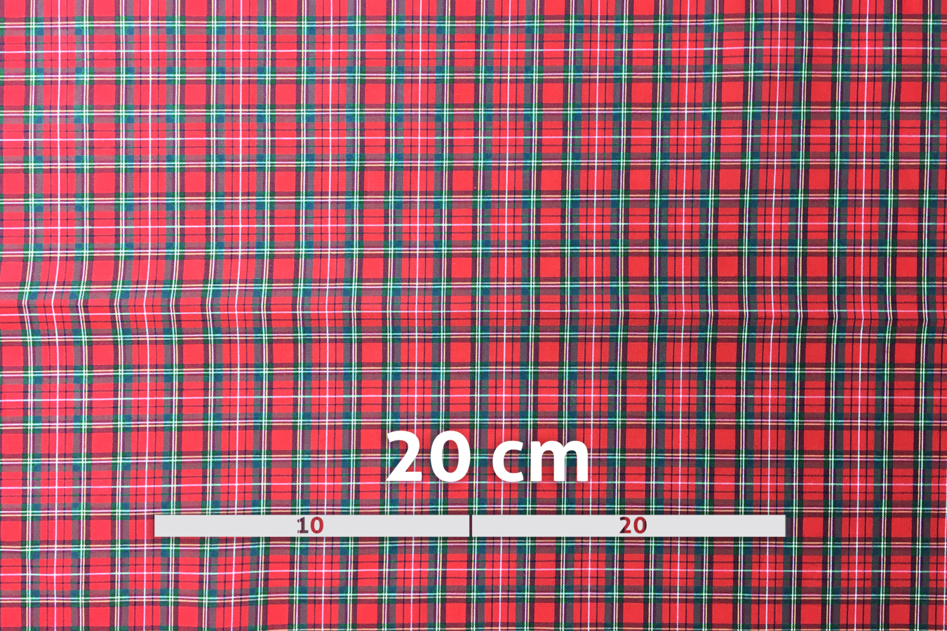 Baumwolle - Karo, rot/bunt