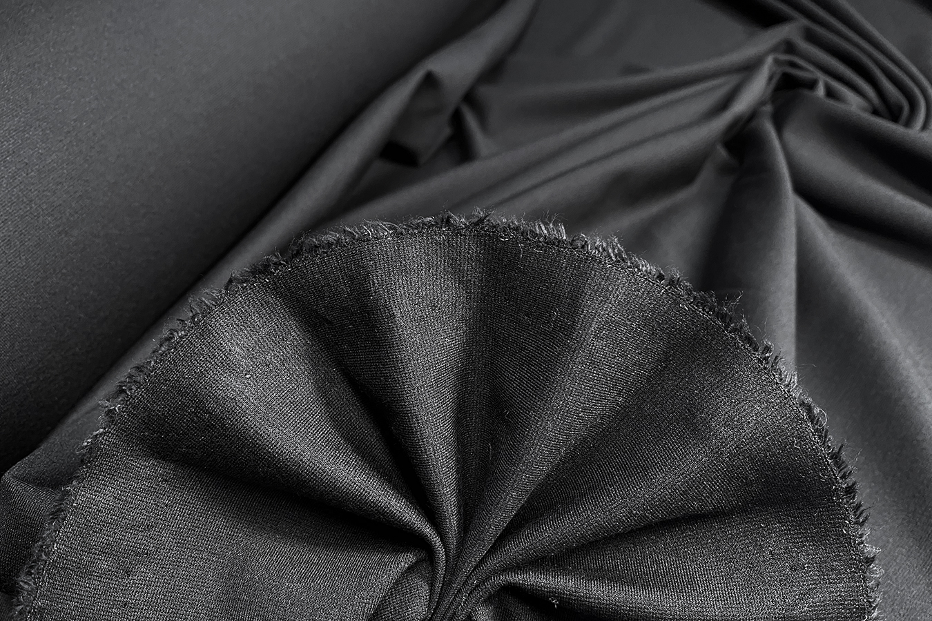 Stabiler Jersey - schwarz