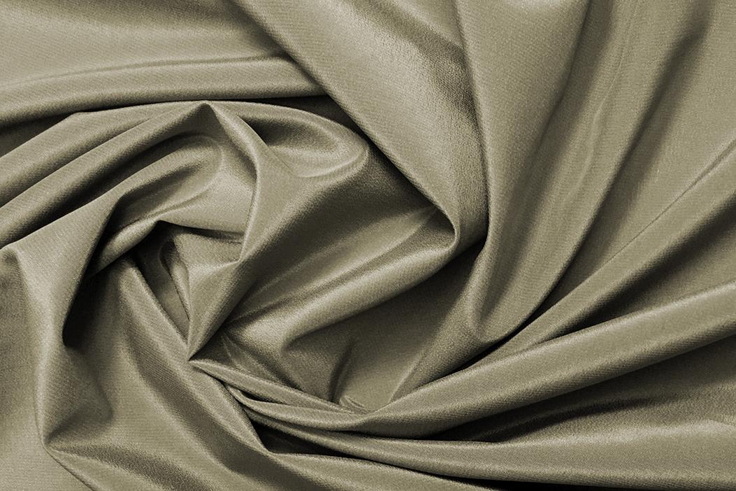 Seide - Crêpe de Chine, oliv