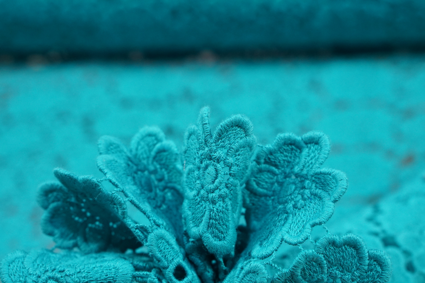 Spachtelspitze - türkis